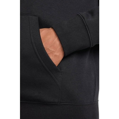 Nike Club Bb Fz Hoodie – Erkek Tam Boy Fermuarlı Siyah Kapüşonlu Sweatshirt