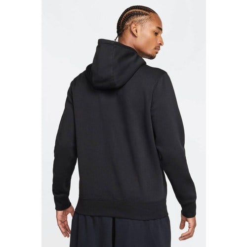 Nike Club Bb Fz Hoodie – Erkek Tam Boy Fermuarlı Siyah Kapüşonlu Sweatshirt