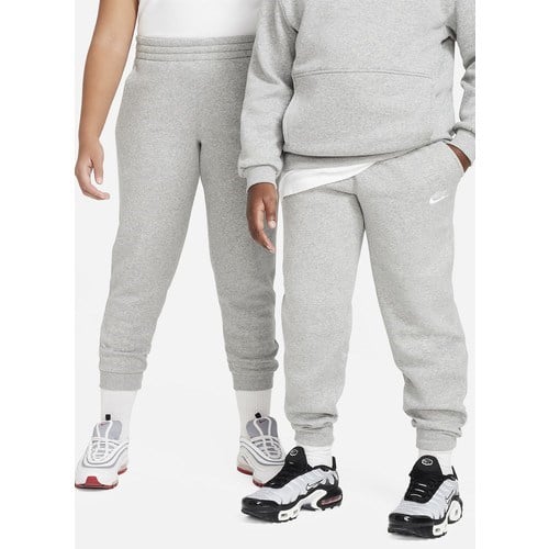Nike Çocuk Gri Lastikli Uzun Eşofman Altı FD3008-063 K Nsw Club Flc Jggr