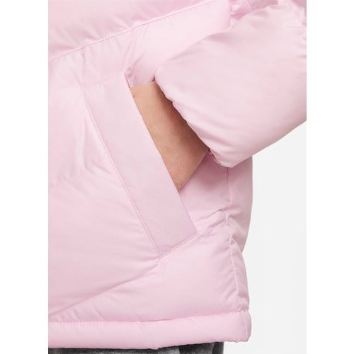 Nike Çocuk Kırmızı - Pembe Kapüşonlu Mont DX1264-663 K Nsw Synfl Hd Jkt