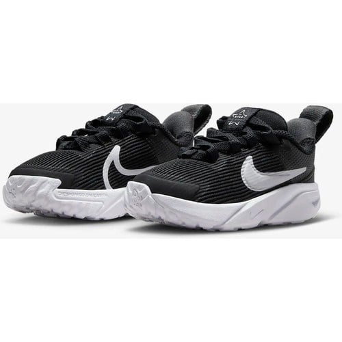 Nike Çocuk Siyah - Gri - Gümüş Yürüyüş Ayakkabısı DX7616-001 Nıke Star Runner 4 Nn (T