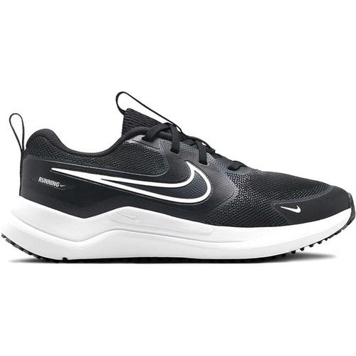 Nike Cosmic Runner Siyah Genç Koşu Ayakkabısı Erkekler İçin Nefes Alabilir Yapı ile Günlük Kullanıma Uygun