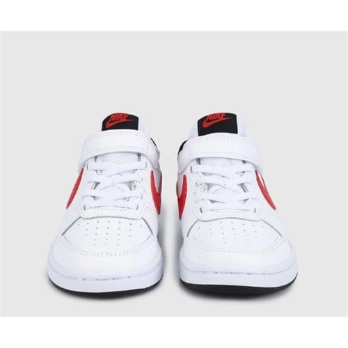 Nike Court Borough Low 2 Bpv Beyaz/kırmızı