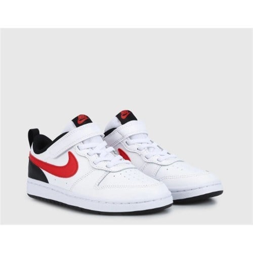 Nike Court Borough Low 2 Bpv Beyaz/kırmızı