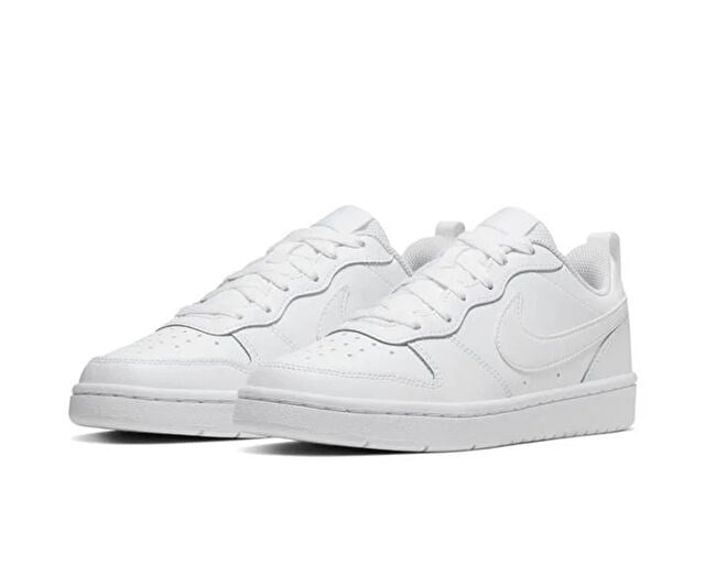 NIKE COURT BOROUGH LOW 2 (GS) Genç Günlük Ayakkabı BQ5448-100 Beyaz