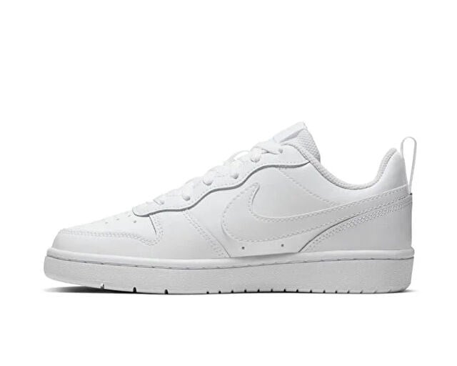 NIKE COURT BOROUGH LOW 2 (GS) Genç Günlük Ayakkabı BQ5448-100 Beyaz