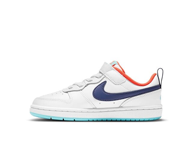 NIKE COURT BOROUGH LOW 2 (PSV) Çocuk Günlük Ayakkabı BQ5451-112 Beyaz