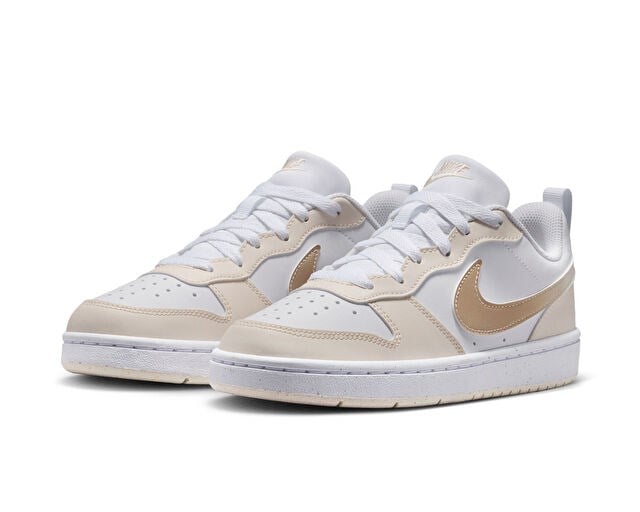 NIKE COURT BOROUGH LOW BBALL (GS) Genç Günlük Ayakkabı IR5462-100 Beyaz