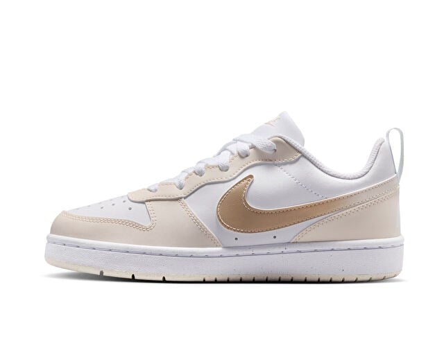 NIKE COURT BOROUGH LOW BBALL (GS) Genç Günlük Ayakkabı IR5462-100 Beyaz