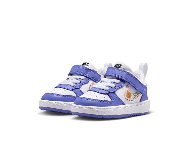 NIKE COURT BOROUGH LOW FL (TD) Bebek Günlük Ayakkabı IQ0877-100 Beyaz