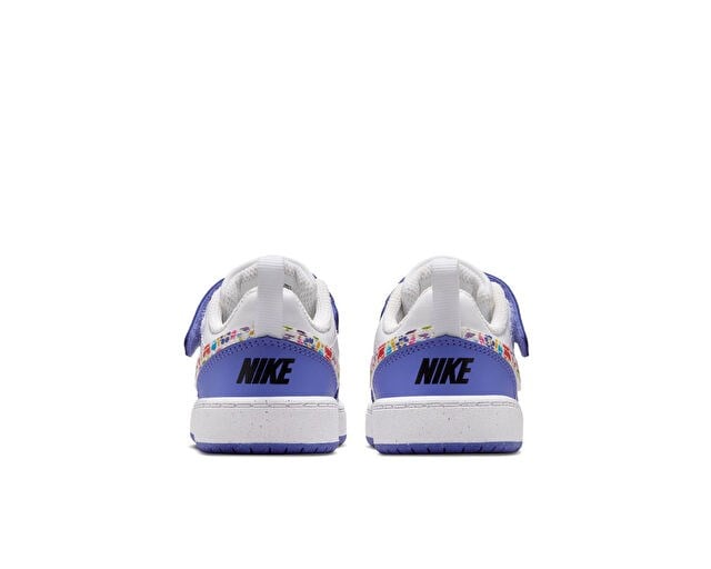 NIKE COURT BOROUGH LOW FL (TD) Bebek Günlük Ayakkabı IQ0877-100 Beyaz