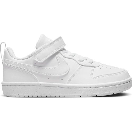 Nike Court Borough Low Recraft Beyaz Çocuk Ayakkabı Dv5457-106 Hafif ve Esnek Spor ve Günlük Kombin