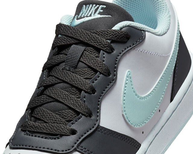 NIKE COURT BOROUGH LOW RECRAFT BG Genç Günlük Ayakkabı HQ3258-060 Beyaz