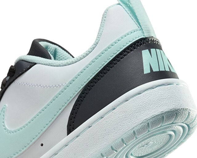 NIKE COURT BOROUGH LOW RECRAFT BG Genç Günlük Ayakkabı HQ3258-060 Beyaz
