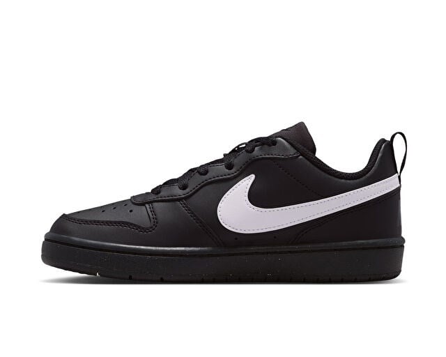 NIKE COURT BOROUGH LOW RECRAFT (GS) Genç Günlük Ayakkabı DV5456-013 Siyah