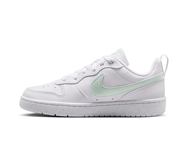 NIKE COURT BOROUGH LOW RECRAFT (GS) Genç Günlük Ayakkabı DV5456-138 Beyaz