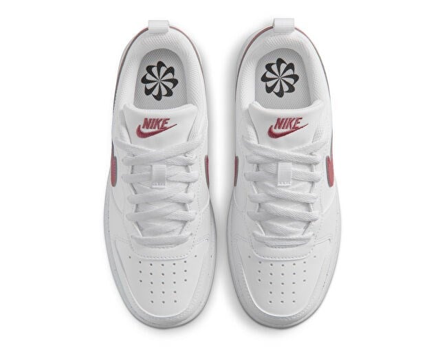 NIKE COURT BOROUGH LOW RECRAFT (GS) Genç Günlük Ayakkabı DV5456-142 Beyaz