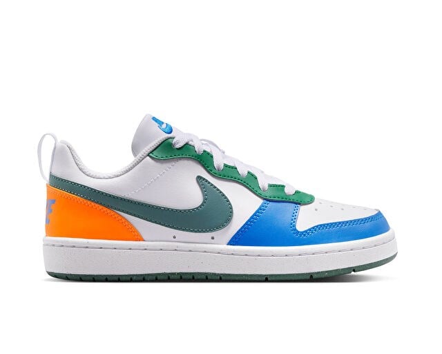 NIKE COURT BOROUGH LOW RECRAFT (GS) Genç Günlük Ayakkabı DV5456-140 Çok Renkli