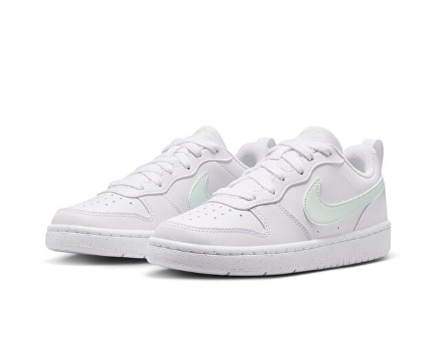NIKE COURT BOROUGH LOW RECRAFT (GS) Genç Günlük Ayakkabı DV5456-138 Beyaz