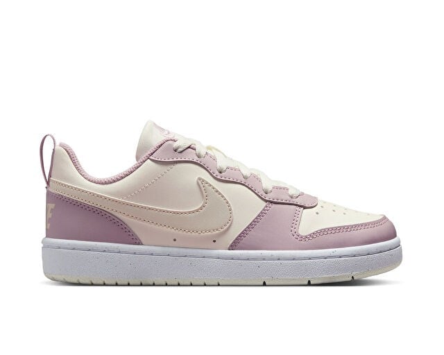 NIKE COURT BOROUGH LOW RECRAFT (GS) Genç Günlük Ayakkabı DV5456-129 Krem