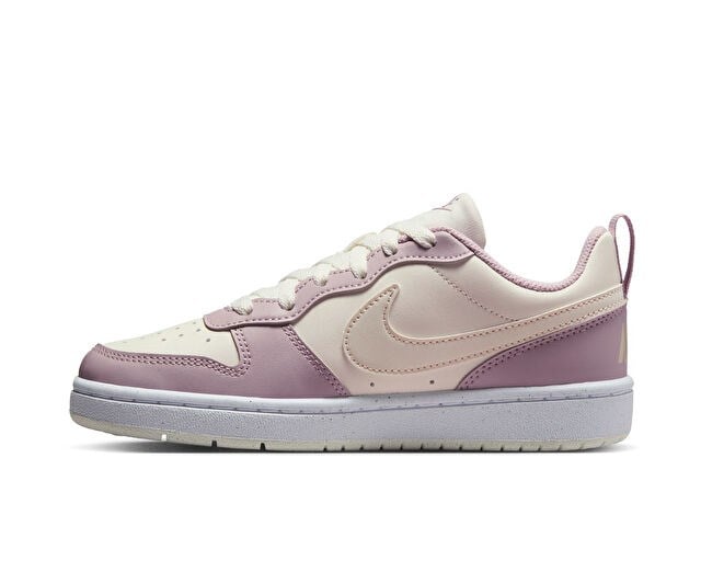 NIKE COURT BOROUGH LOW RECRAFT (GS) Genç Günlük Ayakkabı DV5456-129 Krem