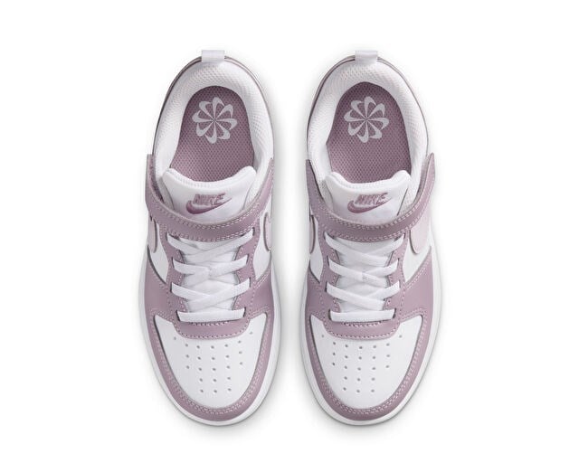 NIKE COURT BOROUGH LOW RECRAFT (PS) Çocuk Günlük Ayakkabı DV5457-134 Beyaz