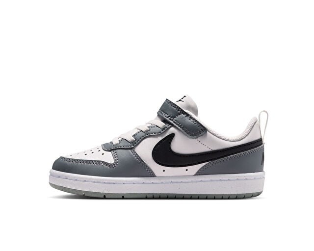 NIKE COURT BOROUGH LOW RECRAFT (PS) Çocuk Günlük Ayakkabı DV5457-016 Beyaz