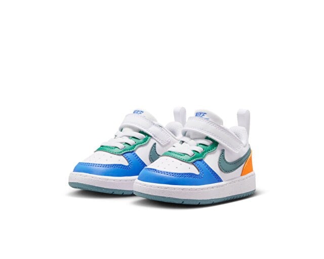 NIKE COURT BOROUGH LOW RECRAFT (TD) Bebek Günlük Ayakkabı DV5458-140 Çok Renkli