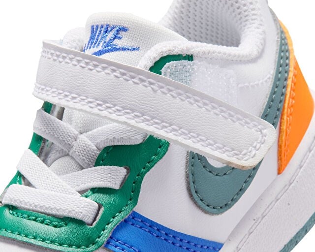 NIKE COURT BOROUGH LOW RECRAFT (TD) Bebek Günlük Ayakkabı DV5458-140 Çok Renkli