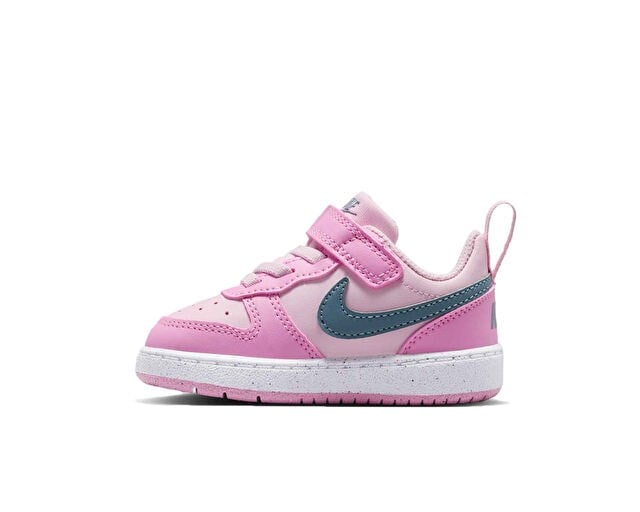 NIKE COURT BOROUGH LOW RECRAFT TD Bebek Günlük Ayakkabı DV5458-604 Pembe