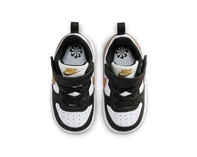 NIKE COURT BOROUGH LOW RECRAFT (TD) Bebek Günlük Ayakkabı DV5458-008 Siyah
