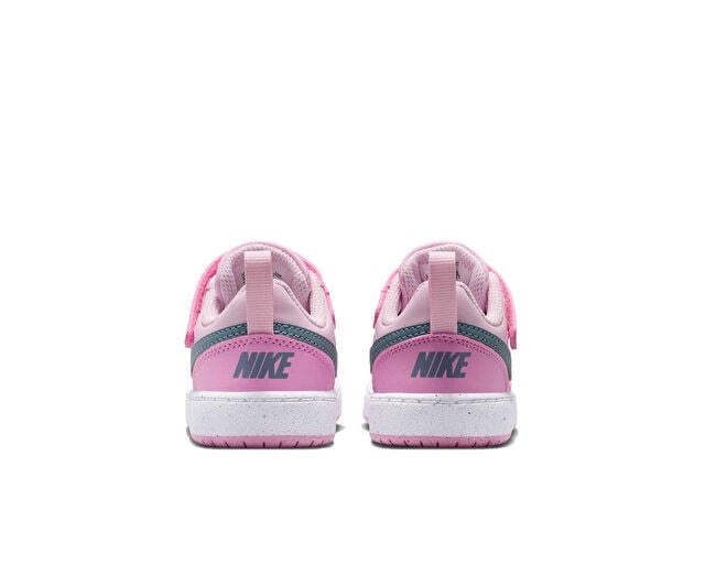 NIKE COURT BOROUGH LOW RECRAFT TD Bebek Günlük Ayakkabı DV5458-604 Pembe