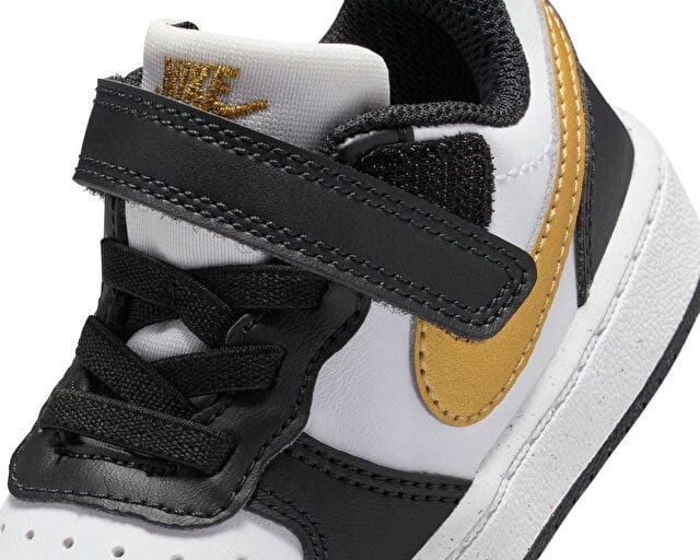 NIKE COURT BOROUGH LOW RECRAFT (TD) Bebek Günlük Ayakkabı DV5458-008 Siyah