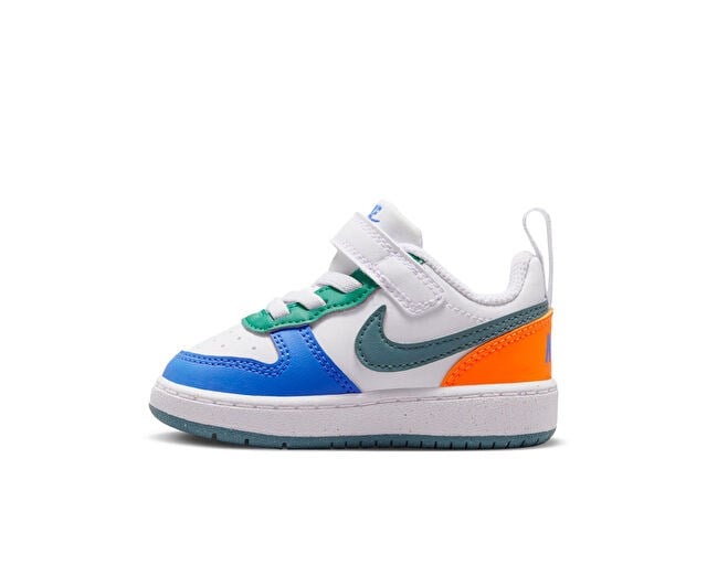 NIKE COURT BOROUGH LOW RECRAFT (TD) Bebek Günlük Ayakkabı DV5458-140 Çok Renkli
