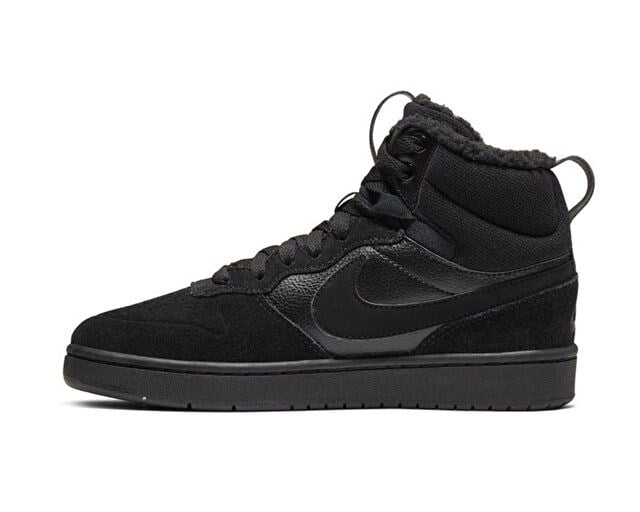 NIKE COURT BOROUGH MID 2 BOOT BG (GS) Genç Günlük Ayakkabı CQ4023-001 Siyah