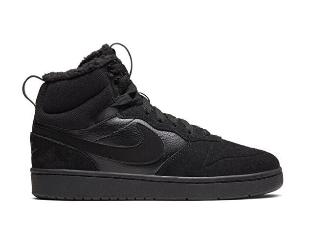 NIKE COURT BOROUGH MID 2 BOOT BG (GS) Genç Günlük Ayakkabı CQ4023-001 Siyah