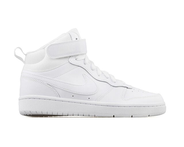 NIKE COURT BOROUGH MID 2 (GS) Genç Günlük Ayakkabı CD7782-100 Beyaz