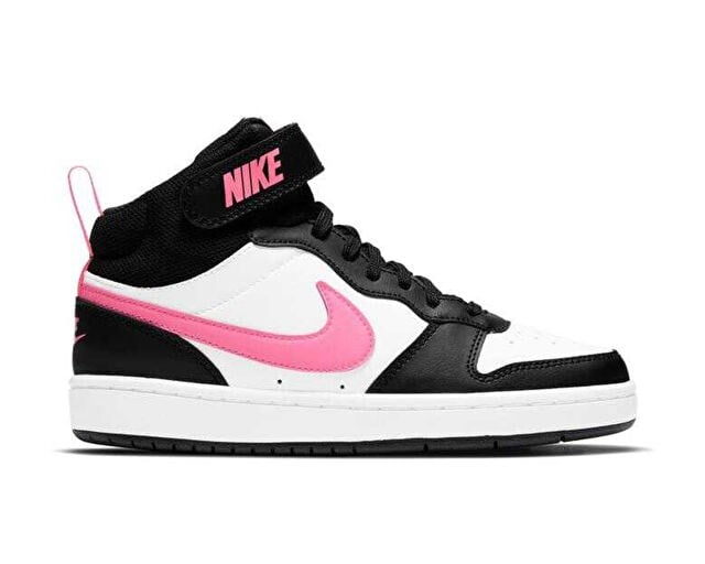 NIKE COURT BOROUGH MID 2 (GS) Genç Günlük Ayakkabı CD7782-005 Siyah