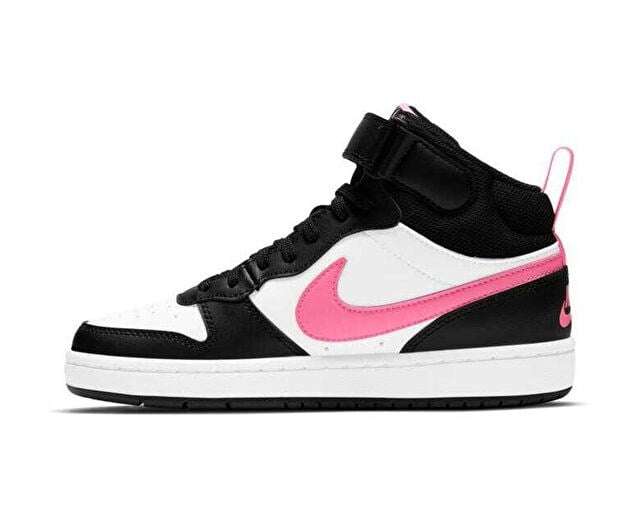 NIKE COURT BOROUGH MID 2 (GS) Genç Günlük Ayakkabı CD7782-005 Siyah