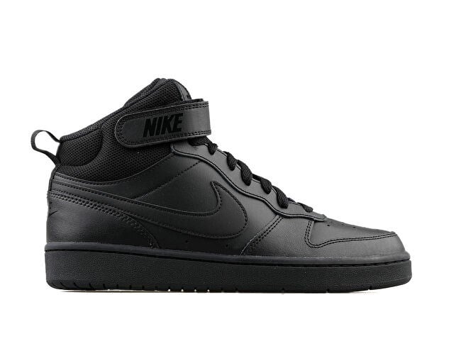 NIKE COURT BOROUGH MID 2 (GS) Genç Günlük Ayakkabı CD7782-001 Siyah