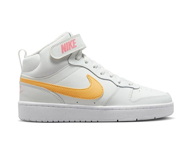 NIKE COURT BOROUGH MID 2 (GS) Genç Günlük Ayakkabı CD7782-112 Beyaz