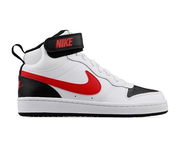 NIKE COURT BOROUGH MID 2 (GS) Genç Günlük Ayakkabı CD7782-110 Beyaz