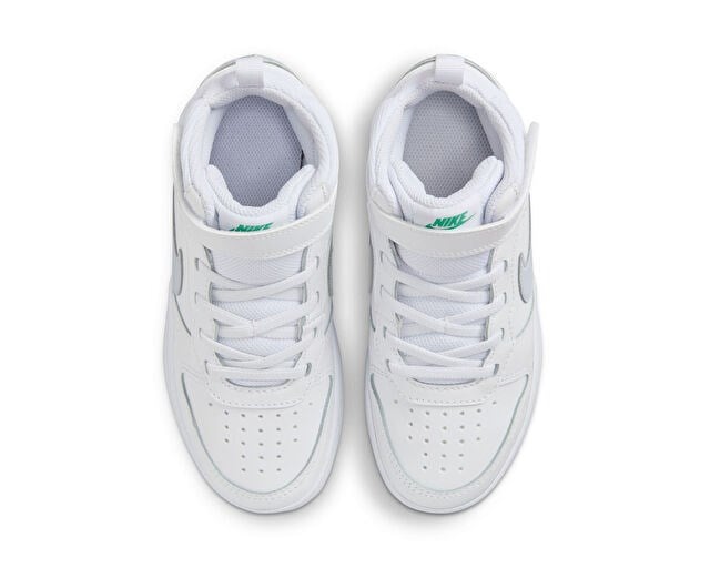 NIKE COURT BOROUGH MID 2 (PSV) Çocuk Günlük Ayakkabı CD7783-115 Beyaz