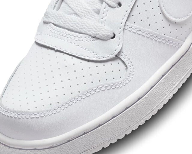 NIKE COURT BOROUGH MID (GS) Genç Günlük Ayakkabı 839977-100 Beyaz