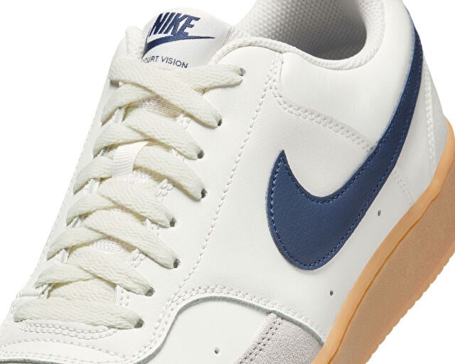 NIKE COURT VISION LO Erkek Günlük Ayakkabı HF1068-133 Krem