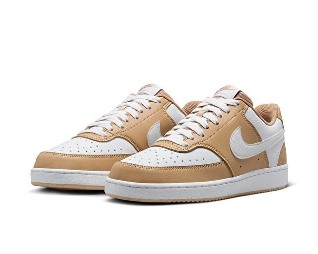 NIKE COURT VISION LOW NEXT NATURE Unisex Günlük Ayakkabı DH3158-201 Kahverengi