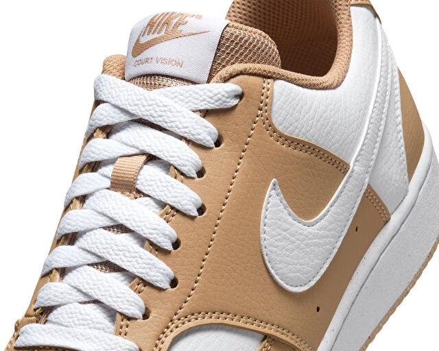 NIKE COURT VISION LOW NEXT NATURE Unisex Günlük Ayakkabı DH3158-201 Kahverengi