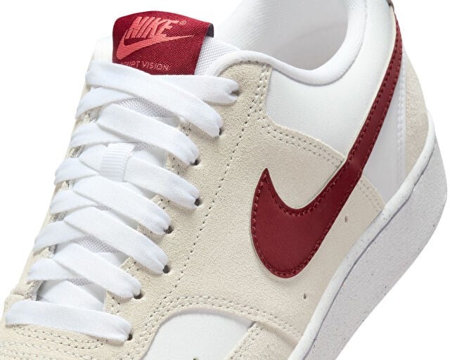 NIKE COURT VISION LOW Unisex Günlük Ayakkabı FQ7628-100 Beyaz