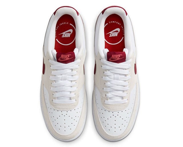 NIKE COURT VISION LOW Unisex Günlük Ayakkabı FQ7628-100 Beyaz