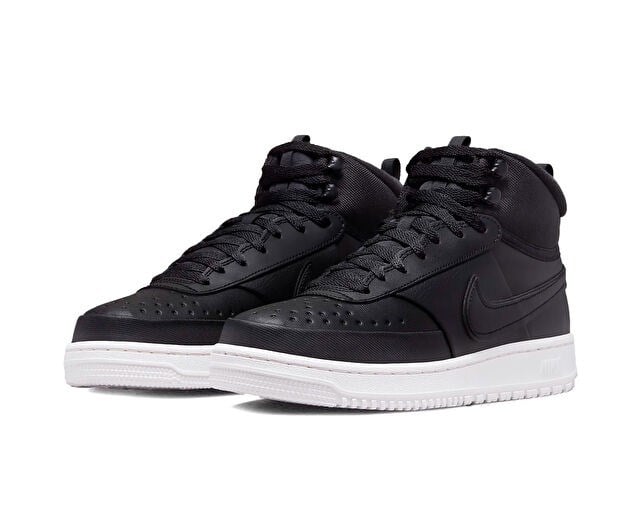 NIKE COURT VISION MID WINTER Unisex Günlük Ayakkabı DR7882-002 Siyah